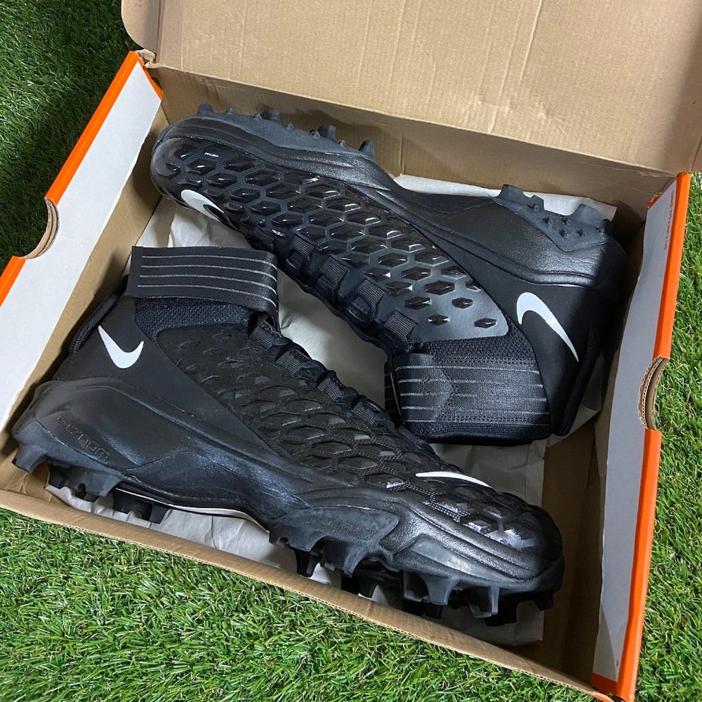 Nike Force Savage Pro 2 Shark-Black Football Cleats BV5448-001 Men Size NEW